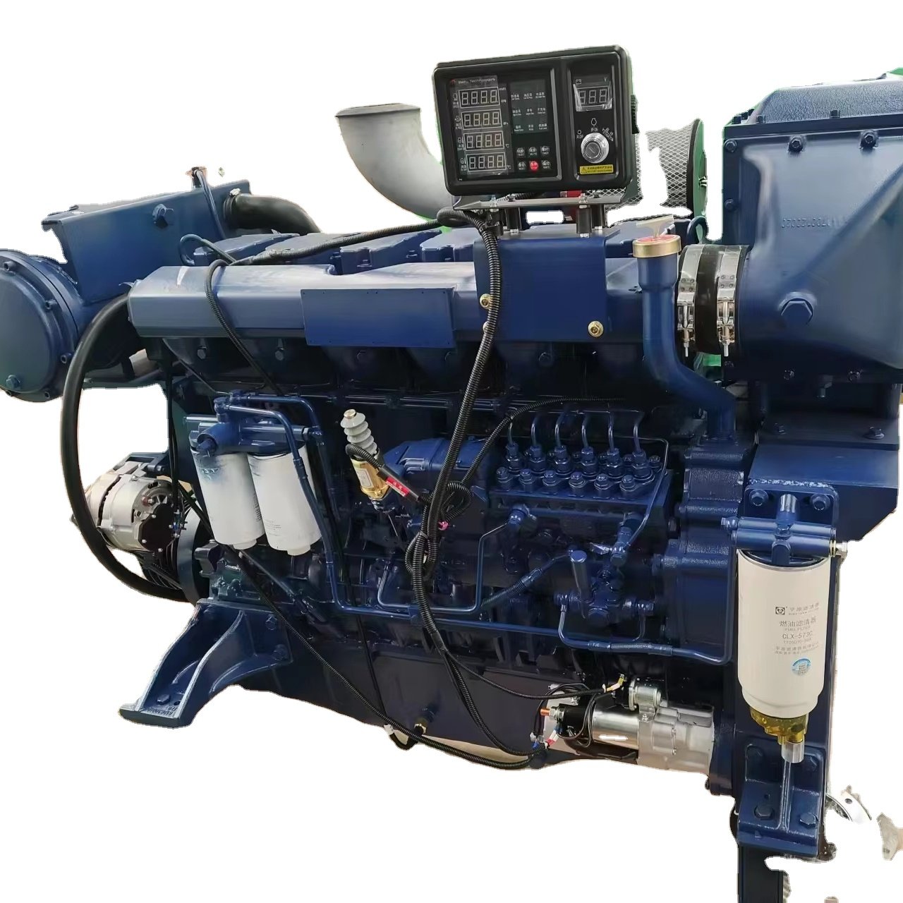 Top Quality WP12 6 Cylinder 400HP 450HP 4 Strokes Marine diesel Engine for Boat